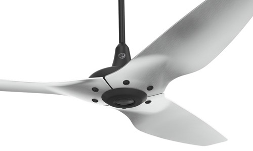 Haiku Collection 60” 3-Blade Ceiling Fanin Black with Brushed Aluminum Blades Big Ass MK-HK4-052406A258F531G10I32S80